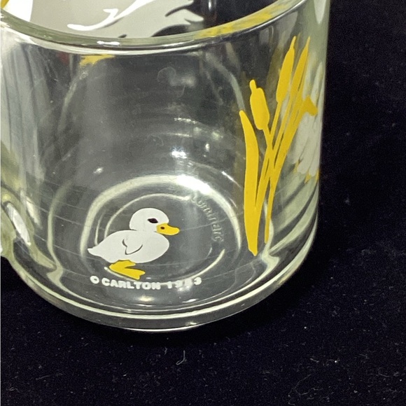 Duck Glass Mug Lot of 3 Carlton 1983 Uminarc - Picture 9 of 13